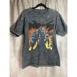 Justice League‎ Tie Dye Shirt Size Large DC Comics Superman/Batman/Wonder Woman